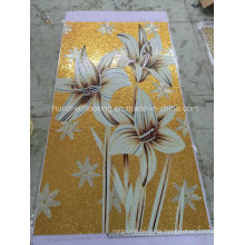 Gold Mosaic Decoration, Art Mosaic Pattern Wall Tile (HMP839)